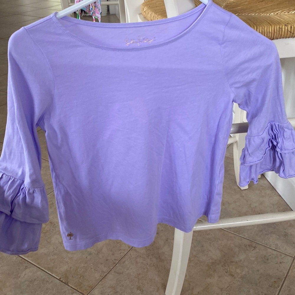 lily pulitzer t shirt. girls 6-7.
